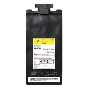 Tinta amarillo original Epson T51V400 de 1500ml para SC-S9100