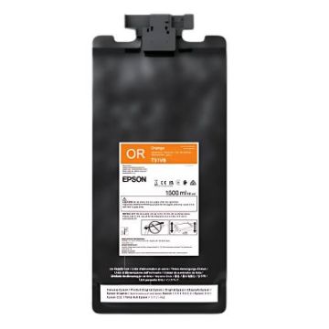 Tinta naranja original Epson T51V800 de 1500ml para SC-S9100