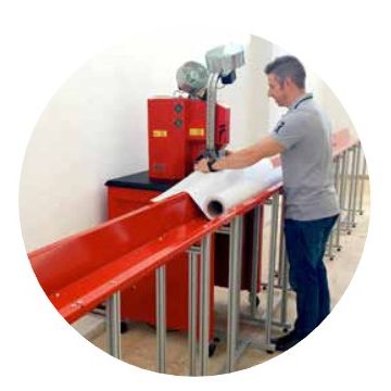 Bandeja apoyo material Multipress (coste por metro)