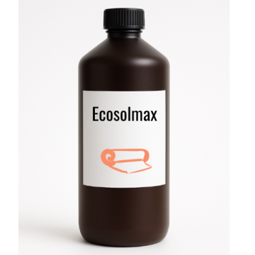 Botella de tinta negra de 500ml. compatible con Roland Ecosolmax 