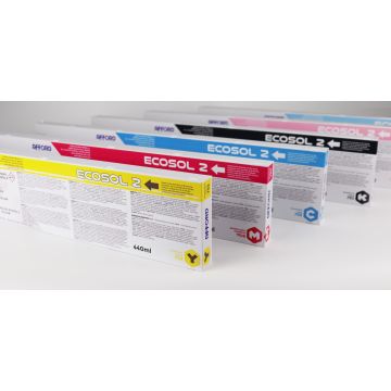 Cartucho de tinta magenta claro de 440ml. compatible con Roland Ecosolmax 2