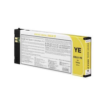 Cartucho de tinta Original Roland Ecosolmax 3 amarillo de 220ml.