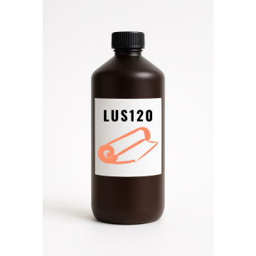 Tinta UV Curable Inkjet negro compatible con Mimaki LUS120 - Botella de 1 litro