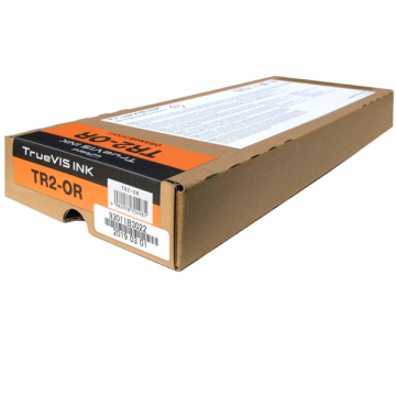 Cartucho de tinta Original Roland TrueVis 2 naranja de 500ml.