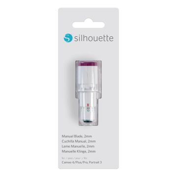 Cuchilla 2mm Silhouette CAMEO 4, Portrait 3 y Curio 2